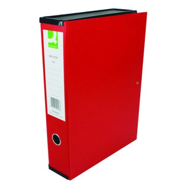 Box File Foolscap - Red