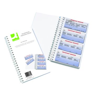 Telephone Message Book 200 Messages