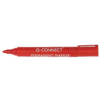 Permanent Markers Bullet Tip - Red - Pack of 10