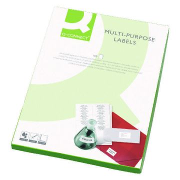 Copier & Laser Labels A4 Round Corners - 1 Per Sheet - Pack of 100