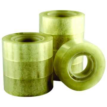 Adhesive Tape - 19mm x 33m - Pack of 8