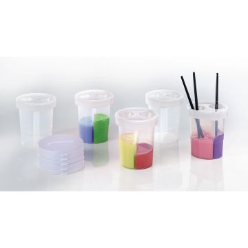 Double Dip Divided Pots - Pack of 5