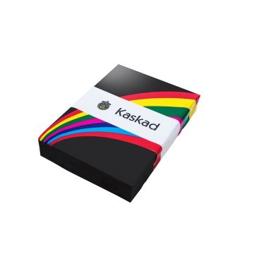 Kaskad Black Tints A4 160gsm - Raven Black - Pack of 250