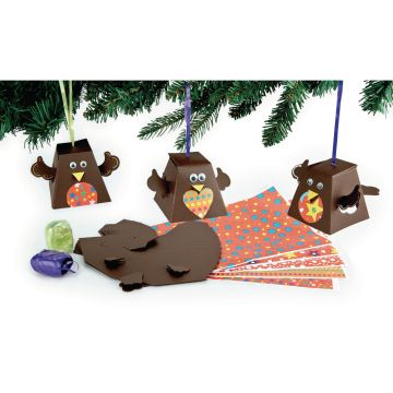 Robin Tree Hangers - Pack of 30