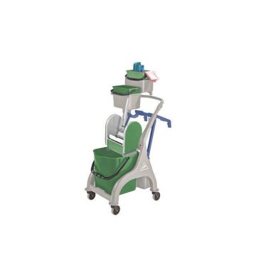 Kentucky Mopping Trolley 1 x 25L 2 x 4L - Green