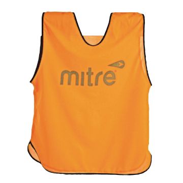 Mitre Pro Training Bib - Small Senior - Orange/Black