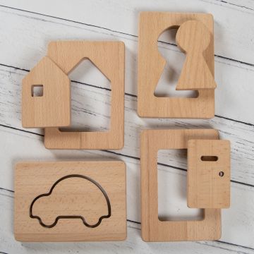 Learn Well Education Little Looking Shapes - Set 2