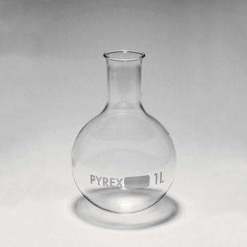 Pyrex Round Bottom Narrow Neck Flask - 1000ml