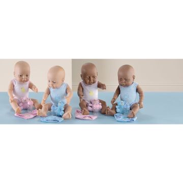 Clothed Newborn Dolls - Black Girl