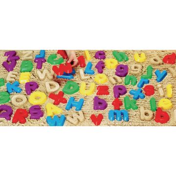 Alphabet Sand Moulds - Pack of 52