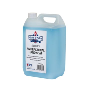 Osler & Walsh Premium Anti Bacterial Hand Soap - Blue - 5L