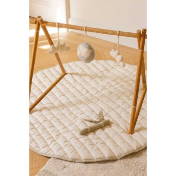 Set of 3 Babygym Rattle Toy Hangers - World Ball