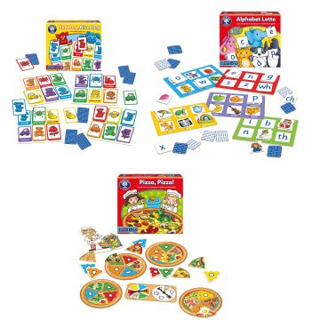 Orchard Toys Lotto Games Pack of 3