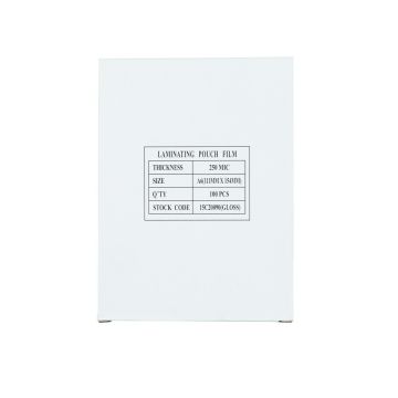 Laminating Pouches A6 111 x 154mm 250 Micron - Pack of 100