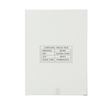 Laminating Pouches A5 200 Micron Gloss Rc - Pack of 100