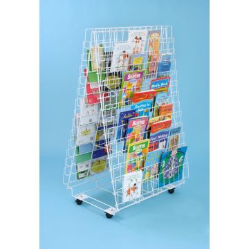 Double Sided Book Rack - Floor Standing