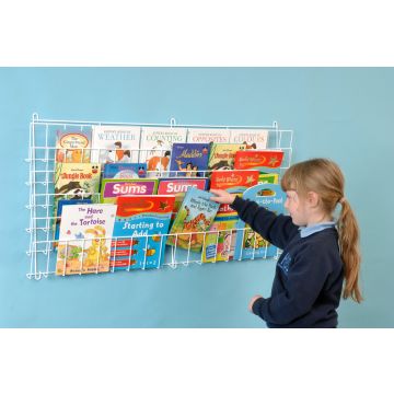 Wall Mounted Book Rack