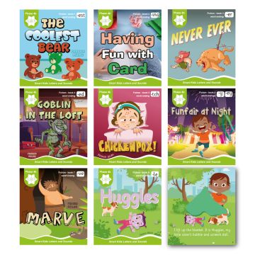 Smart Kids The Code Phase 4b Fiction Readers - Pack of 48