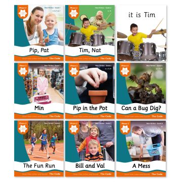 Smart Kids The Code Phase 2 Non-fiction Books - Pack of 8