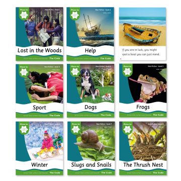 Smart Kids The Code Phase 4a Non-fiction Books - Set of 48