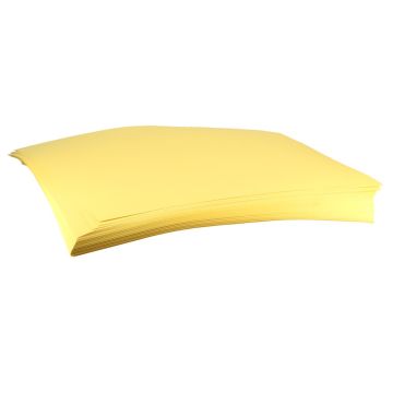 Vanguard Coloured Card (230 Micron) - Royal - Daffodil - Pack of 100