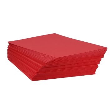 Rothmill Coloured Card (280 Micron) - A4 - Crimson - Pack of 200