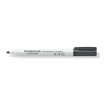 Lumocolor Drywipe Whiteboard Markers - Black - Pack of 36