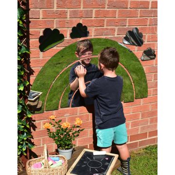 Outdoor/Indoor Rainbow Safety Mirror Set of 8