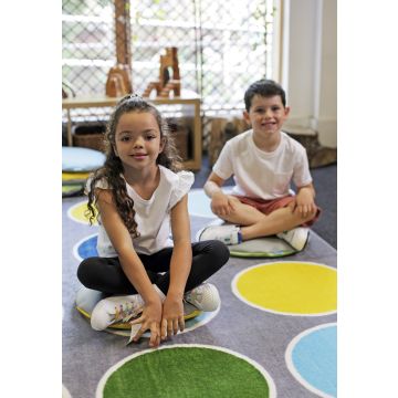Lake Circles Placement Carpet - 2m x 2m