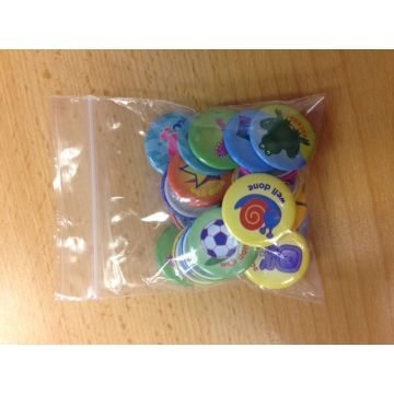 Motivation Badges - 14 Designs - Pack of 20