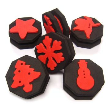 Christmas Palm Printers - Pack of 6