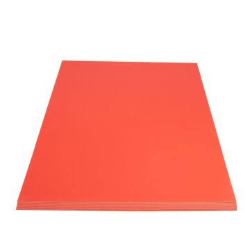 Colourmount Mounting Board A1 - Poppy - Pack of 10
