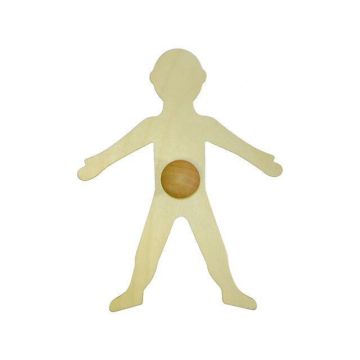 Wooden My Body Template