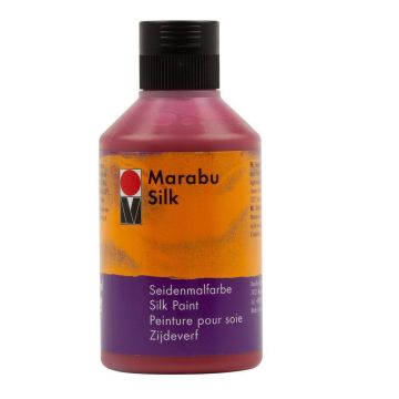 Marabu Silk Paints 250ml - Carmine Red