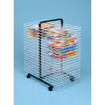 40 Large Shelf Mobile Drying Rack W84 x D50 x H107