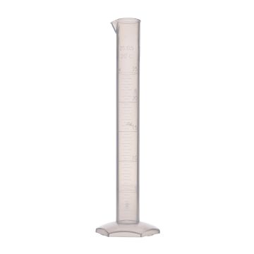 Measuring Cylinder Polypropylene 25ml - Pack of 12