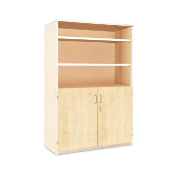 Classmates Pebble Half Stock Cupboard - 1500mm