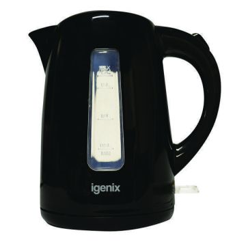 Black Cordless Jug Kettle - 1.7 Litre