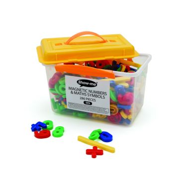 Show-me Magnetic Numbers and Symbols - Pack of 286