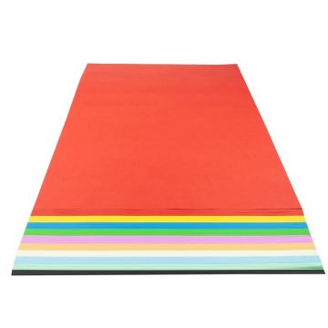 Mounting Paper Assorted Colours A2 - Pack of 100