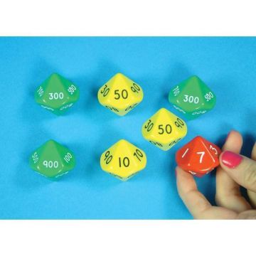 Jumbo Place Value Dice - Pack of 30