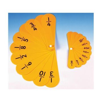 Teacher Fraction Fan - Pack of 2