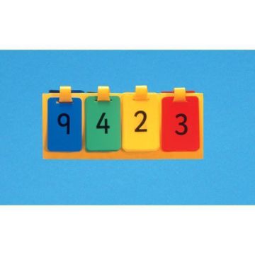 Pupil Number Flips Th.H.T.U - Pack of 5