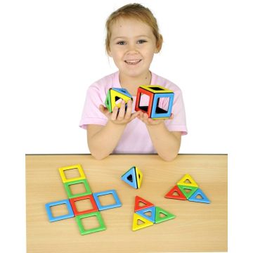 Magnetic Polydron - Pack of 32