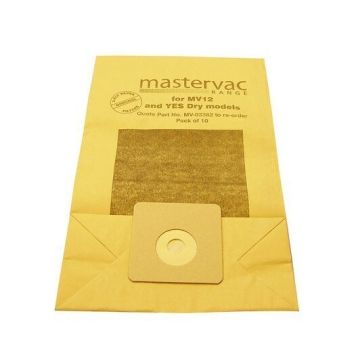 Mastervac Tub Vacuum Dust Bags - Pack of 40