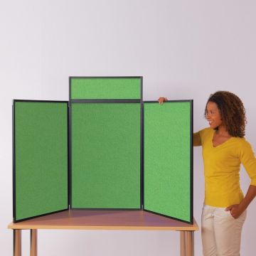 Maxi Busyfold Light Table Top Kit With Header & Carry Bag - Apple Green