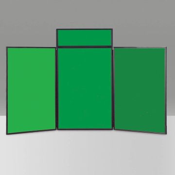 Maxi Busyfold Light Table Top Kit With Header & Carry Bag - Green
