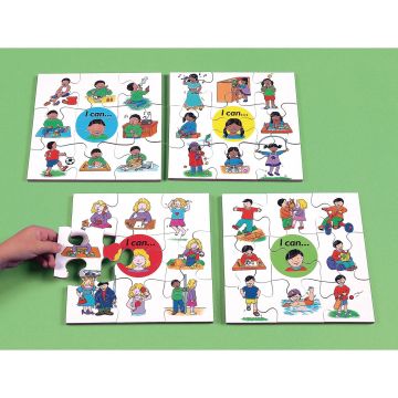 Just Jigsaws I Can Jigsaw Puzzles - Pack of 4