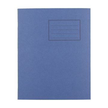 Exercise Books 8 x 6.5in 24 Page T/Hf Blank B/Hf 15mm Feint - Pack of 100