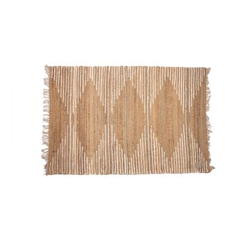 Natural Jute Diamond Rug - Large